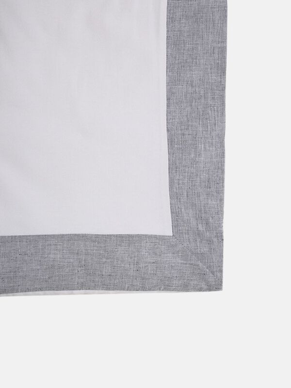 White and Grey Pram Blanket image number null